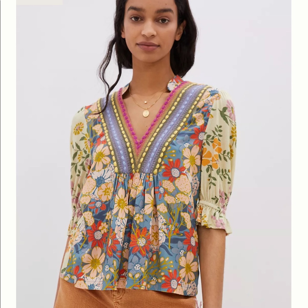 Anthropologie B-lnk Stephanie Blouse